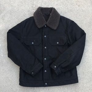 Uniqlo Sherpa lined trucker Detroit jacket